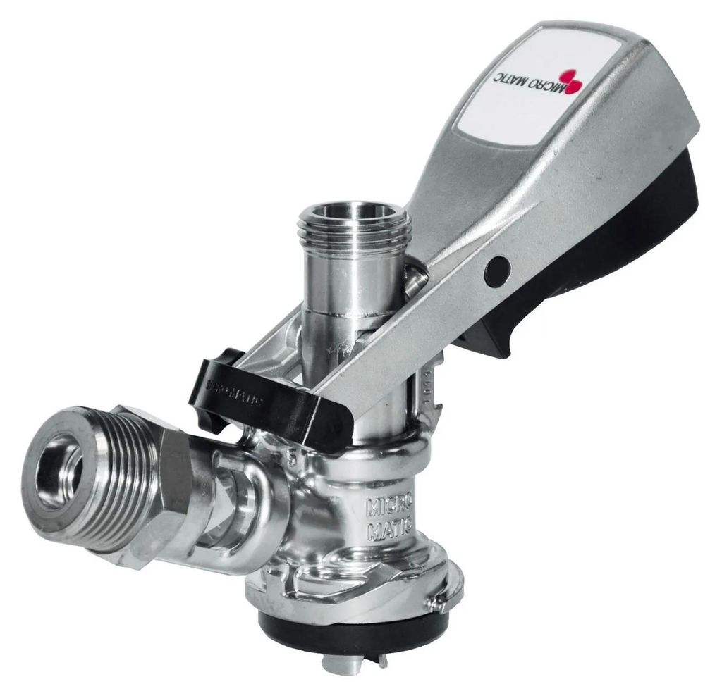 Zapfkopf Micro Matic Tipo Cestello KEG Acciaio Inox con Immagine del prodotto 