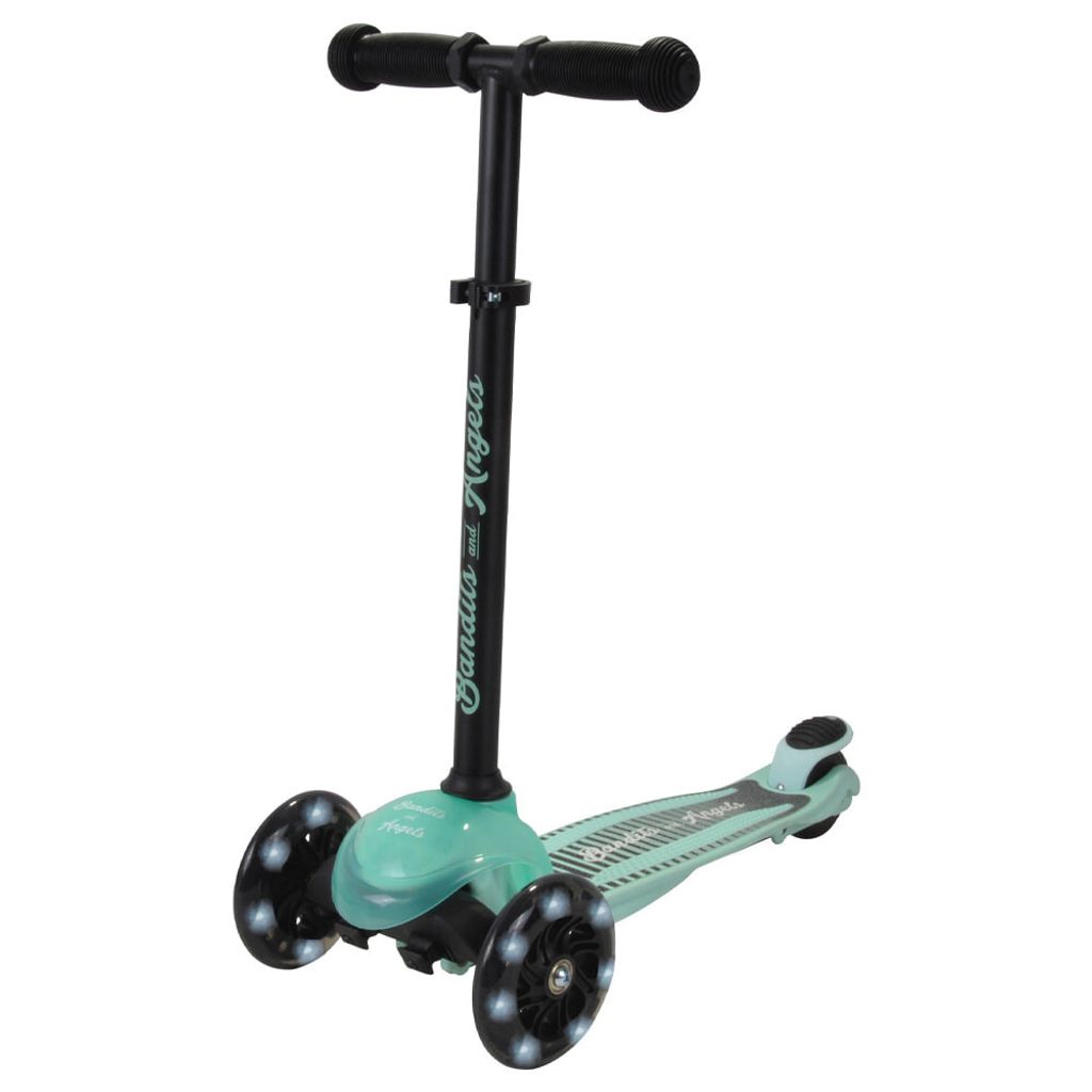 Bandits & Angels Kinderroller Little Adventure Mint ab 2 Jahren für Jungen und Mädchen – Mintblauer Kinderroller mit drei Rädern – Roller mi...