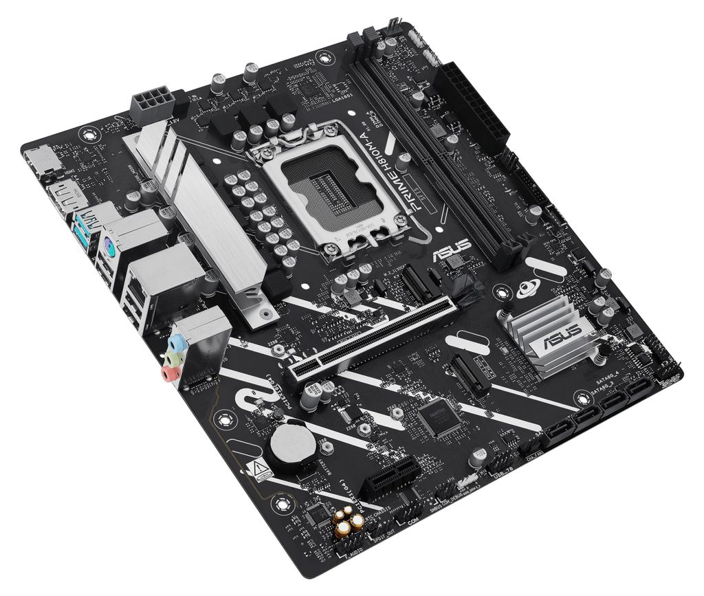 ASUS PRIME H810M-A-CSM, Intel, LGA 1851 (Socket V1), Intel Core Ultra (Series 2), LGA 1851, DDR5-SDRAM, 128 GB