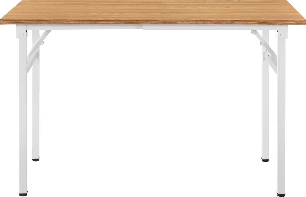 Tavolo Pieghevole Design 120x60cm [neu.haus]® Faggio e Bianco - 4