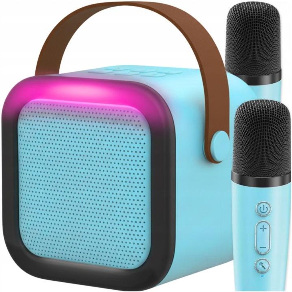 Dětská karaoke sada s Bluetooth reproduktorem, 2 mikrofony, Obrázek produktu 