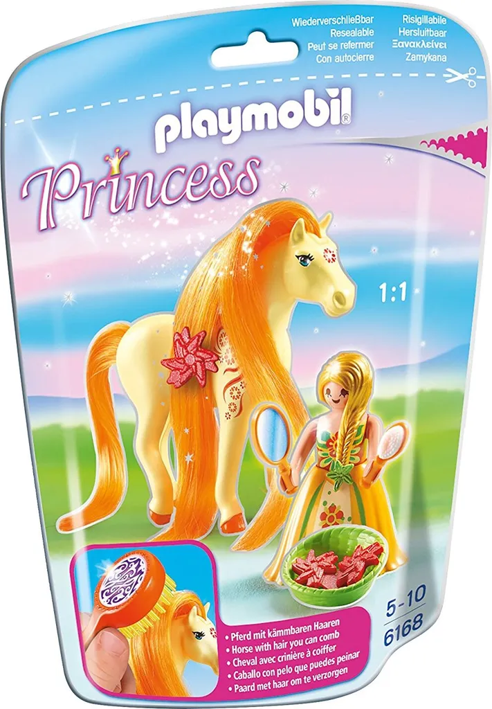 PLAYMOBIL 6168 Princesse Sunny avec son coffret de perles magiques