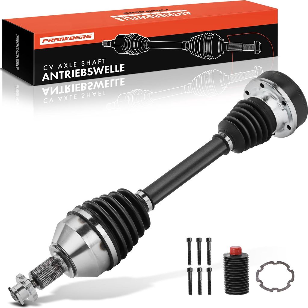 Frankberg 1x Antriebswelle Vorderachse Links für VW Polo 6C1 6R1 Skoda Fabia III NJ3 NJ5 Audi A1 Seat Ibiza