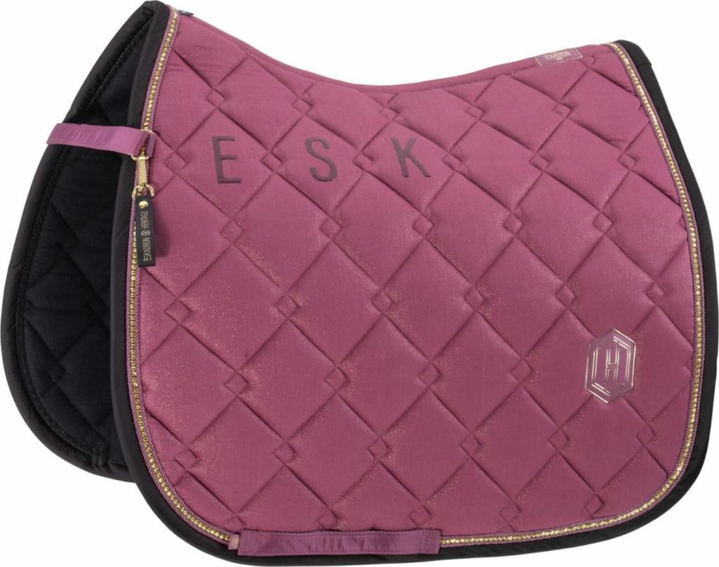 Eskadron Schabracke Baumwolle GLITTER CRYSTAL wildberry Heritage HW 25/26, Größe:DL