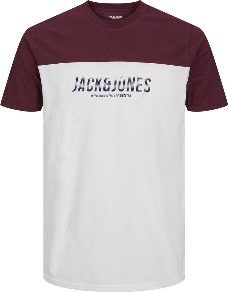 Jack & Jones T-Shirt Dan Blocking Kurzarmshirt