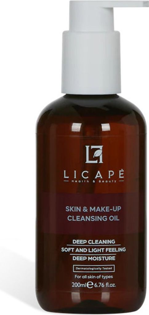 Licape Reinigungsöl Gesicht | 200 ml | Abschminken & Gesichtsreinigung
