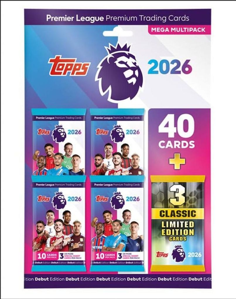 Mega balení sběratelských karet Premier League 2025/26 Obrázek produktu 