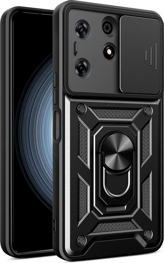 Custodia Tecno Spark 10 Nillkin CamShield Pro - Nera Anti-Graffio