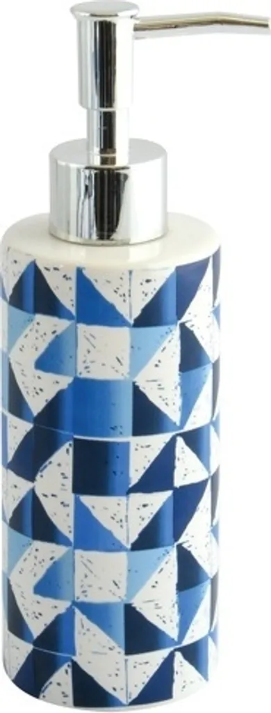 Distributore di sapone Savon Ceramique Calula Bleu | Accessori Bagno Chic