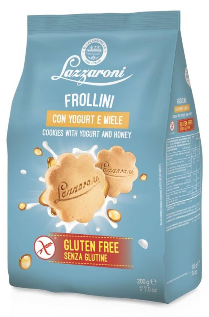 Biscuits sans gluten « Frollini con Yogurt e Miele » 200 g Image du produit 