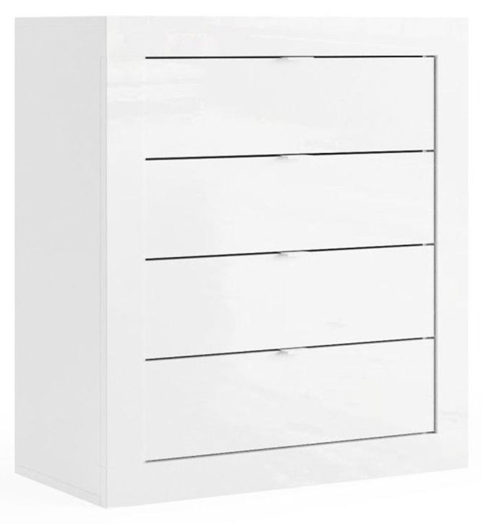 Meublorama MI-BASIC-439015-42*1C/30KG, Weiß, 4 Schublade(n), 350 mm, 700 mm, 780 mm, 30 kg