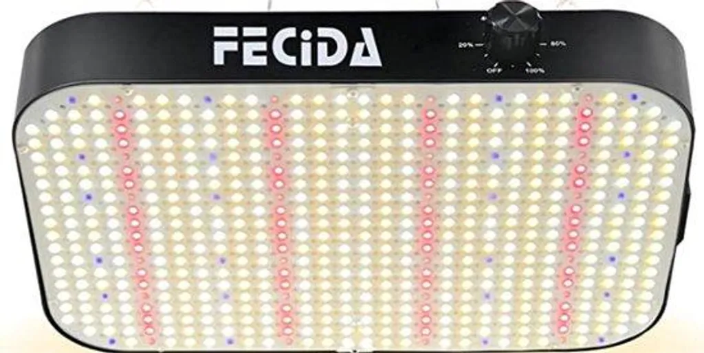 Lampe de culture LED 1000W à intensité réglable et 588 LED SMD