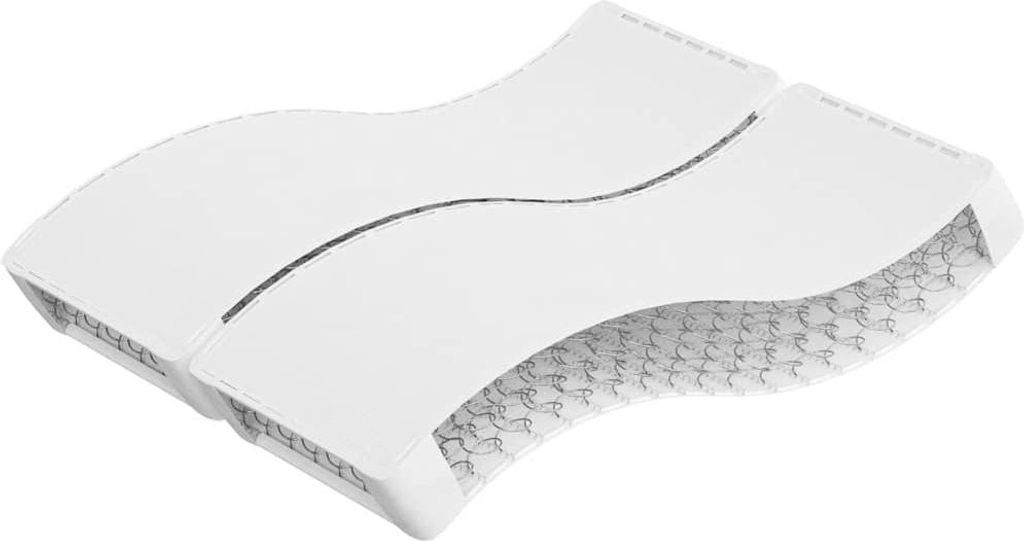 vidaXL Matratze Bonnell-Federkern Mittel 140x200 cm