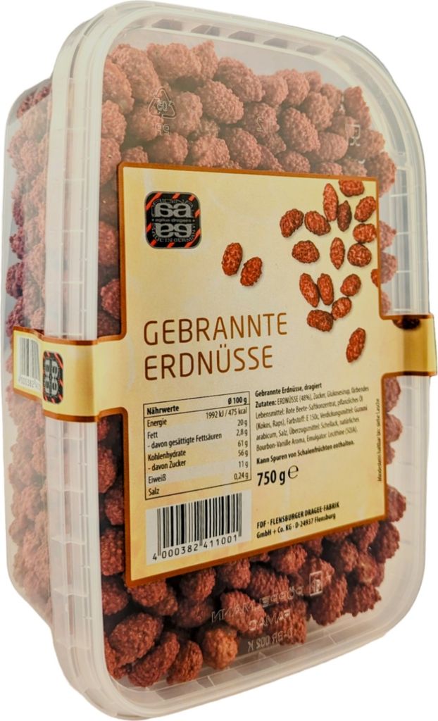 Agilus cacahuètes grillées et croquantes enrobées de sucre Image du produit 