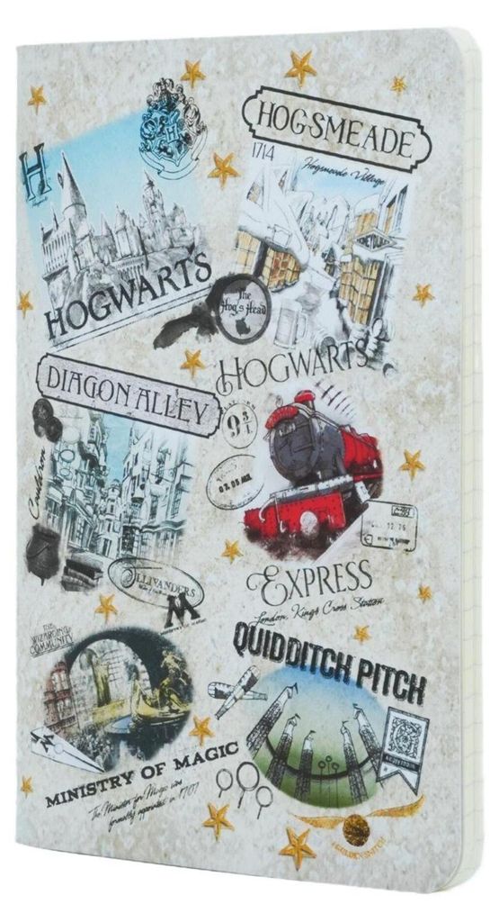 The Wizarding World (Harry Potter Collection) A6 Unlined Cahier