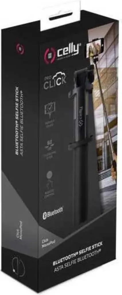Monopod télescopique Celly Click extensible et compact pour mobile - 5
