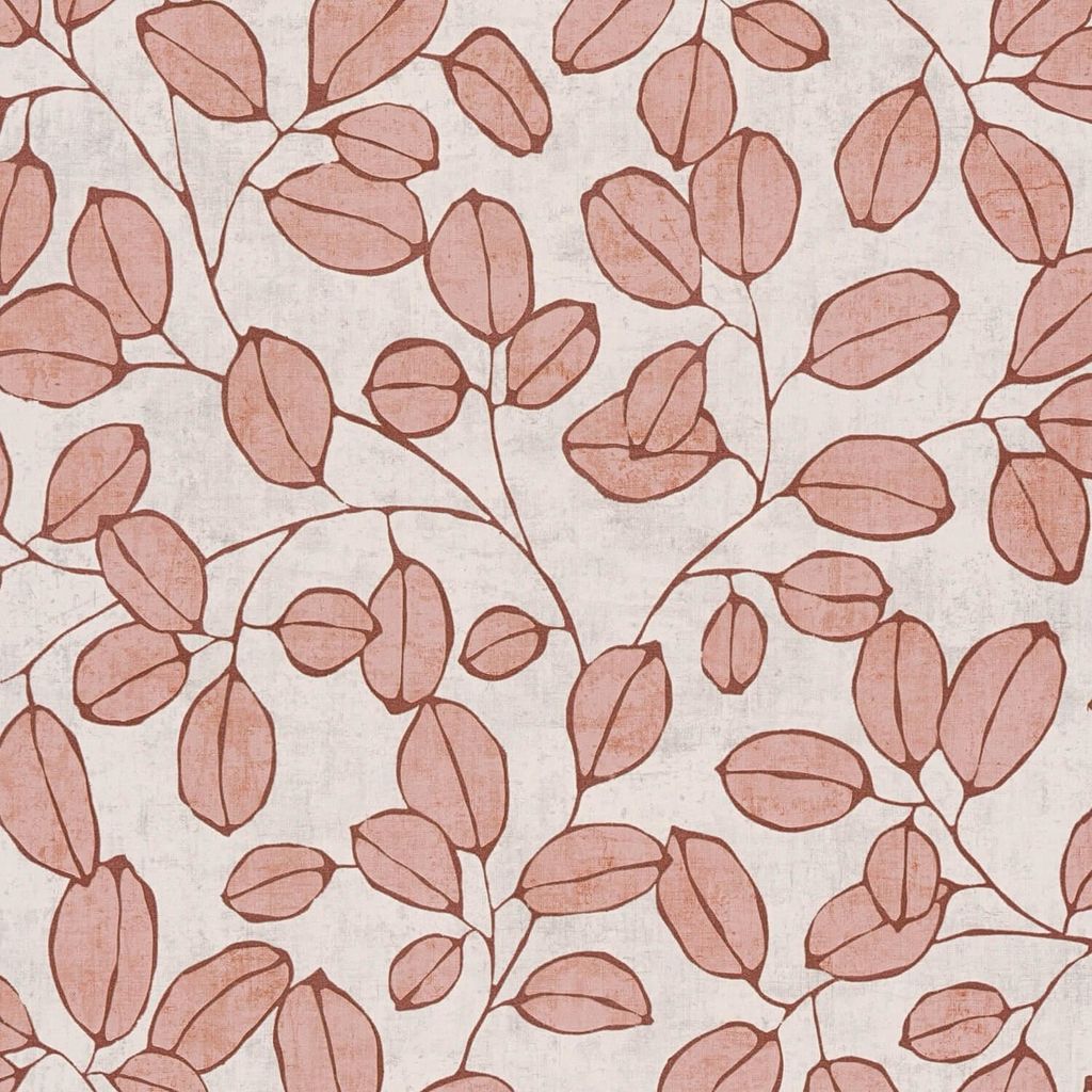 Profhome 791482-GU Landhaus Tapete Floral matt grau rot-braun alt-rosa 5,33 m2