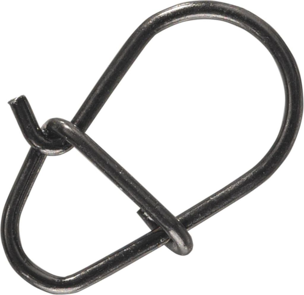 BKK Wide Duolock Snap-52 (Black Nickel) - 12 Einhänger, Größe:Gr. 1
