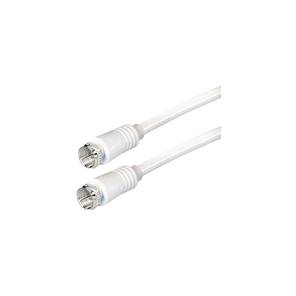 Transmedia Verbindungskabel; F-Stecker gerade - F-Stecker gerade 3,5 m, FH 1-3