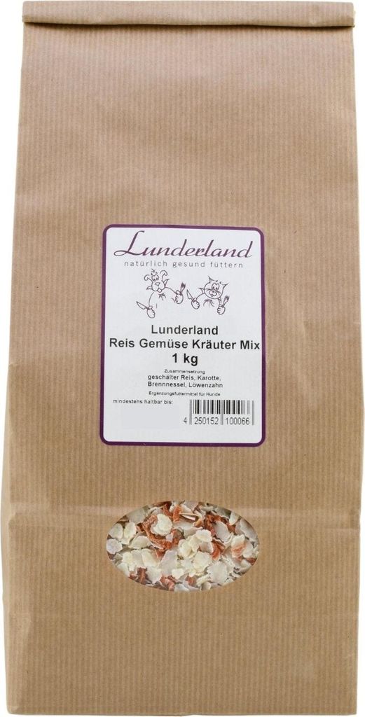 Lunderland 1kg Reis Gemüse Kräuter Mix Immagine del prodotto 