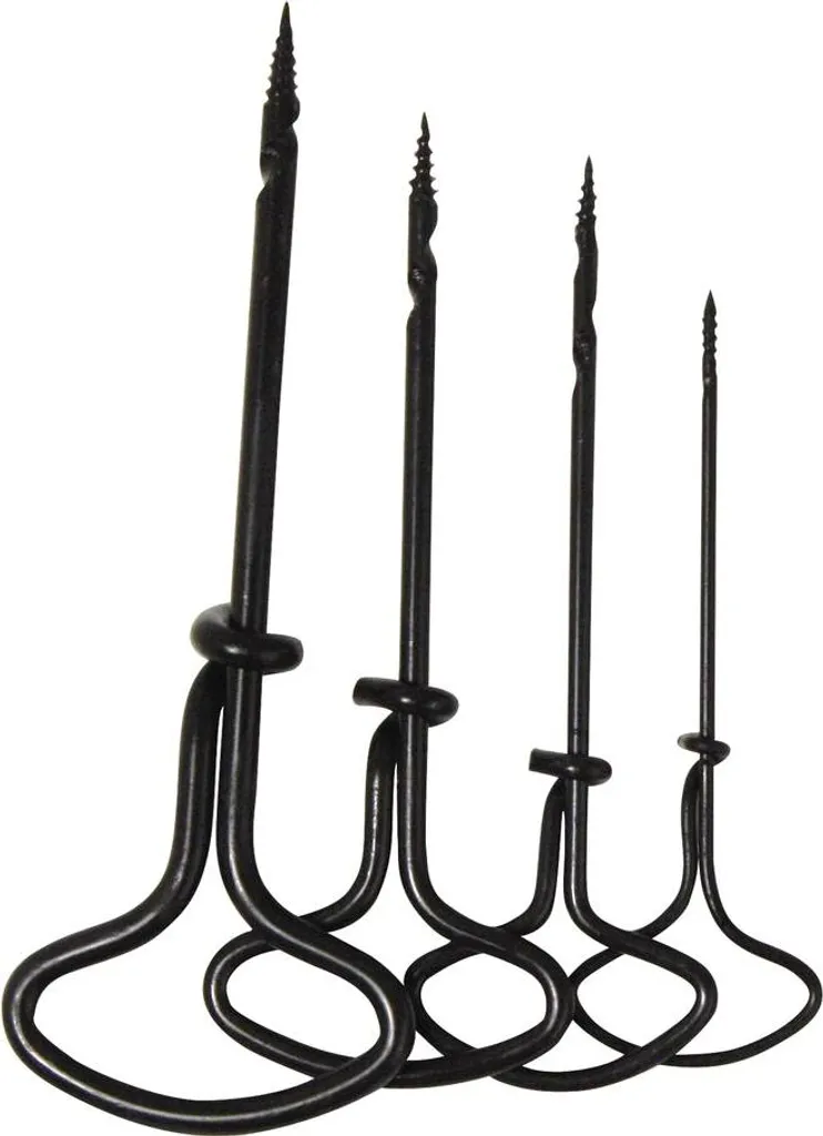 Set 4 Punte per Chiodi Ø 2-3-4-5 mm | Acciaio HSS Professionale