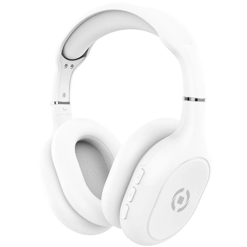 Celly HyperBeat Auricolare Con cavo e senza cavo A Padiglione Musica e Chiamate USB tipo-C Bluetooth Bianco
