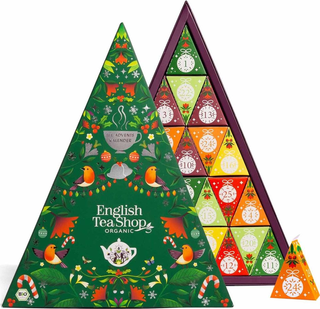 ETS - Tee Adventskalender "Mosaik grün", BIO, 25 Produktbild 1