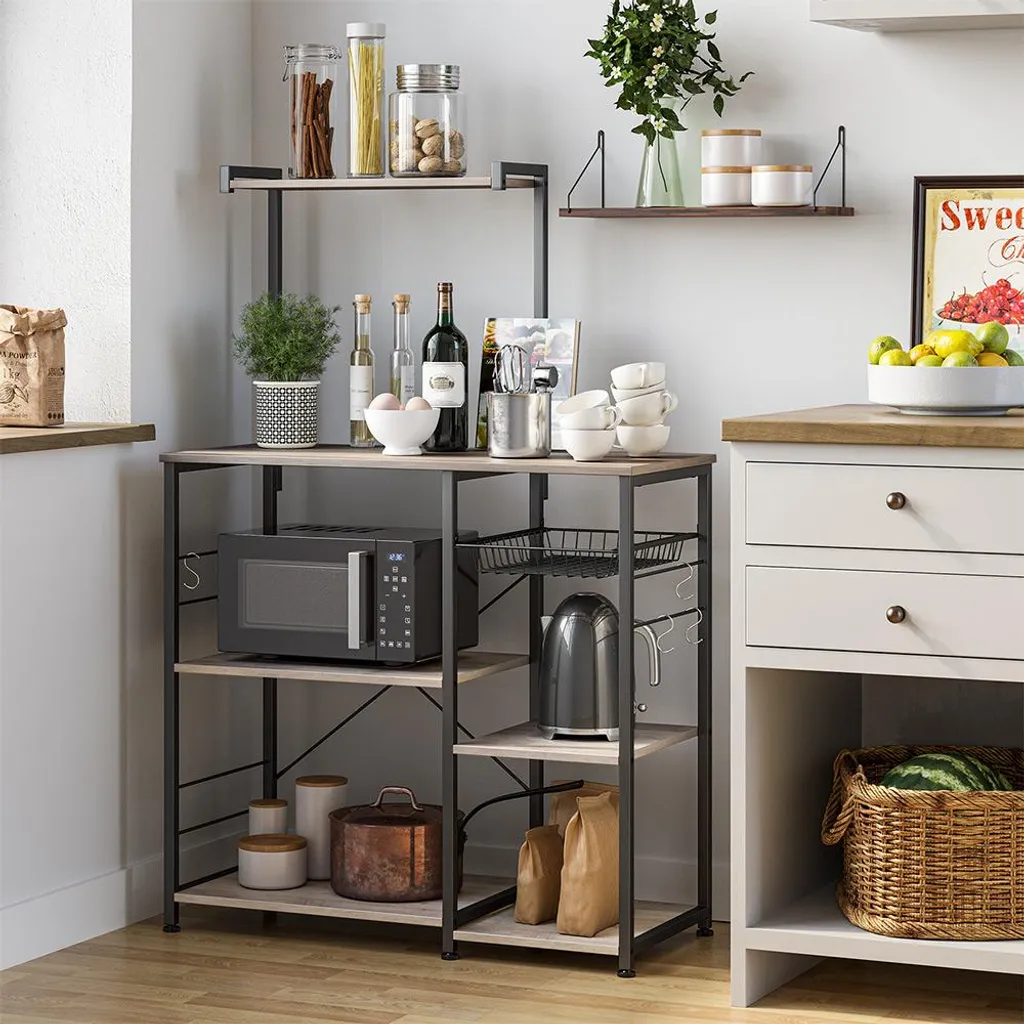 Étagère de cuisine pour optimiser l'espace de rangement style industriel - 2