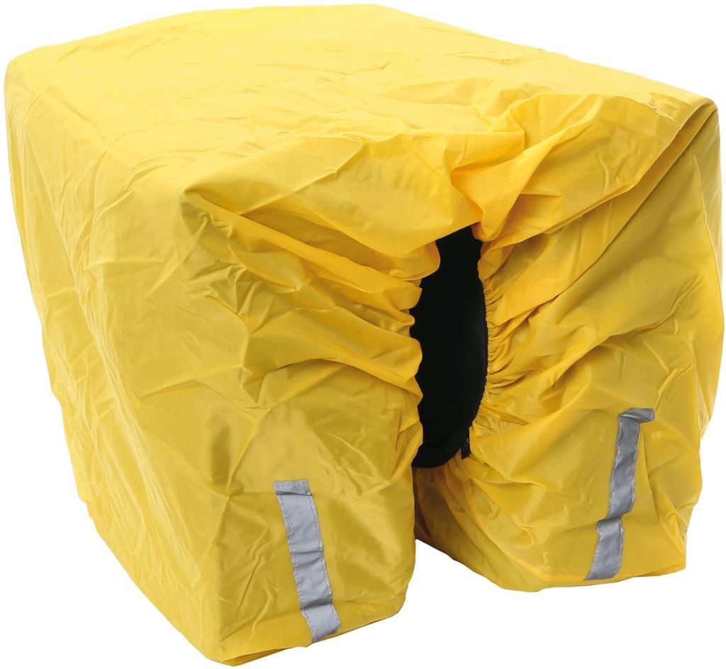 Hock Regenschutzhaube Fuer Doppelpacktasche Gelb gelb Produktbild 