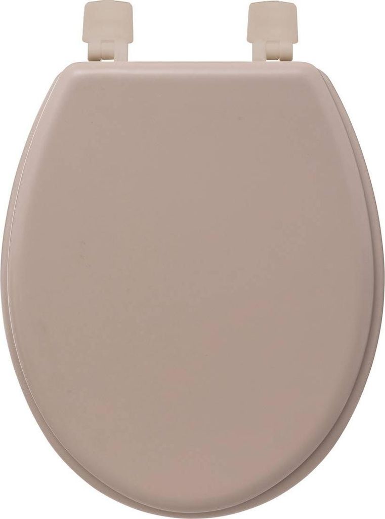 Taupefarbener wc-sitz aus holz - 5 five simply smart