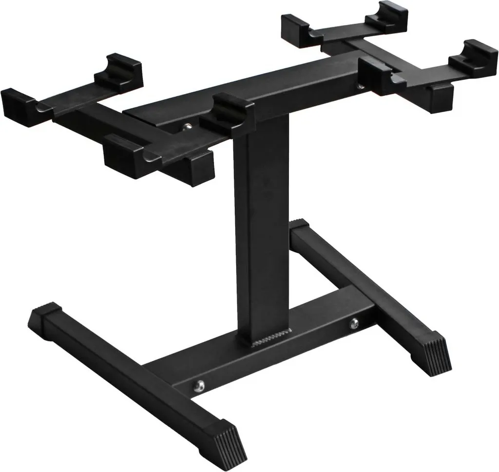 Rangement haltères MASTER Spin : Rack vertical stable en acier renforcé - 2