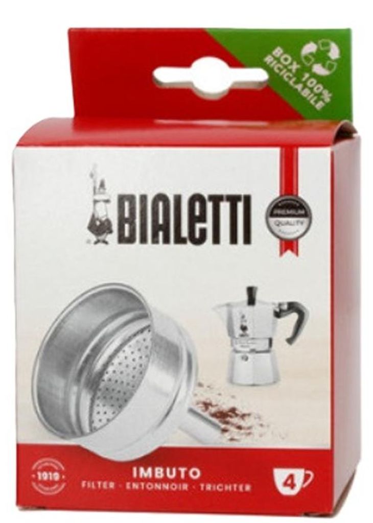 Bialetti Trichterfilter für Moka Express 4 Tassen – Produktbild 