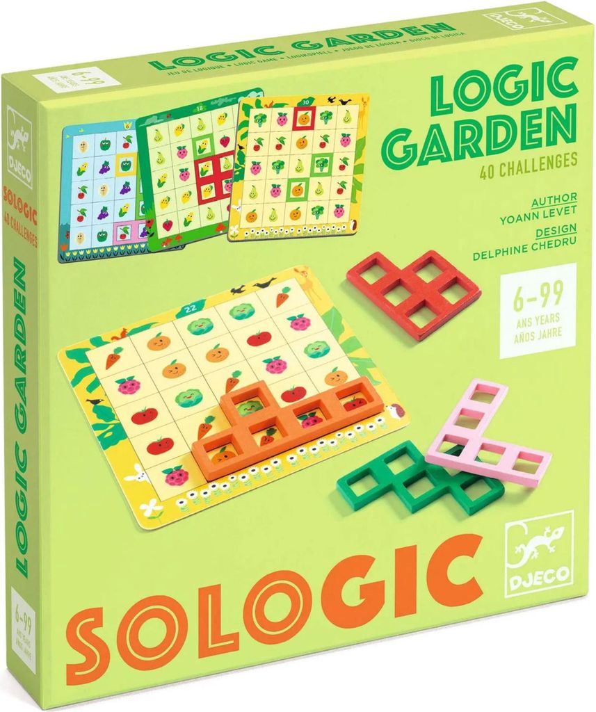 Jeu de logique Logic Garden, Djeco Image du produit 