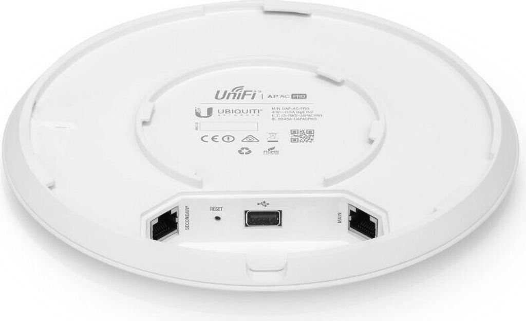 Prístupový bod Ubiquiti UAP-AC-PRO Wi-Fi 1300 Mbit/s White Obrázok produktu 9