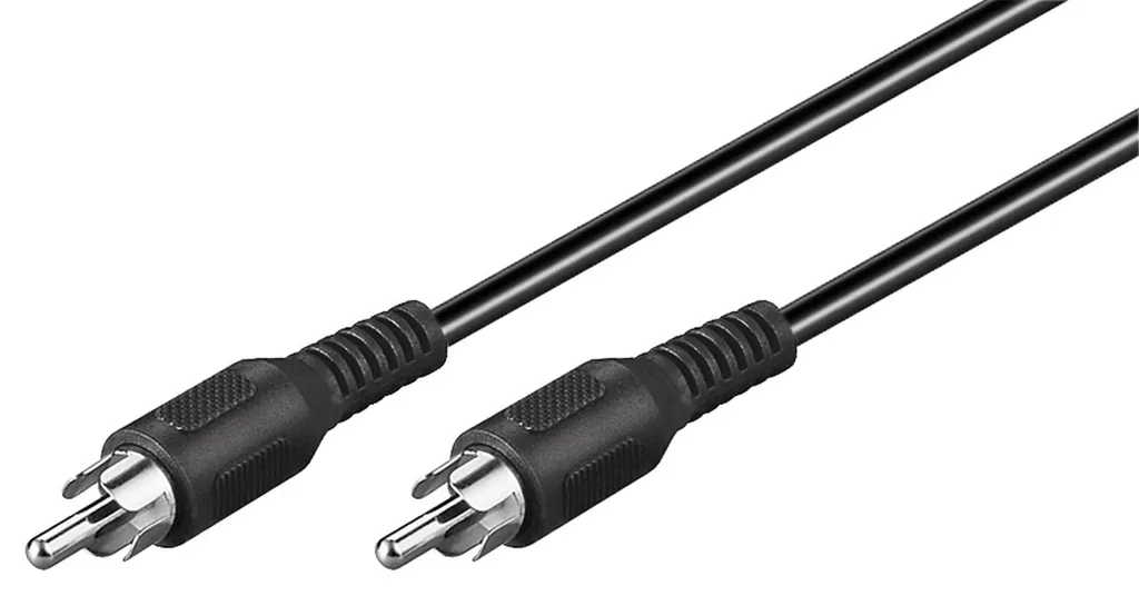 Cavo RCA Mono Goobay 50038 da 2m - Audio Pulito per il tuo Soggiorno