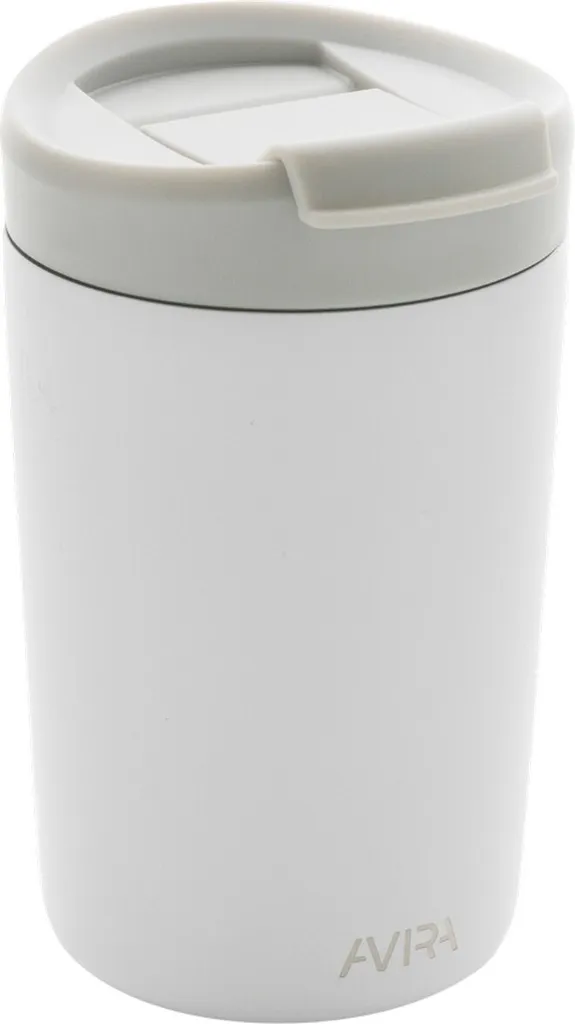 Tazza Avira Alya 300ml Bianca: Acciaio Inox Riciclato RCS Sostenibile