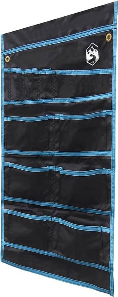 Aufbewahrungstasche Schwarz und Blau 63,5 x 40 cm Oxford