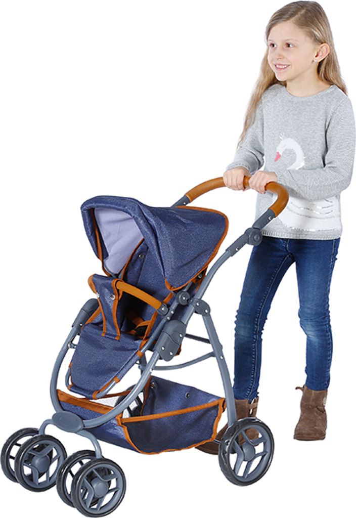 Knorrtoys 90730 - Puppenwagen »Coco - Dark Blue« Produktbild 10