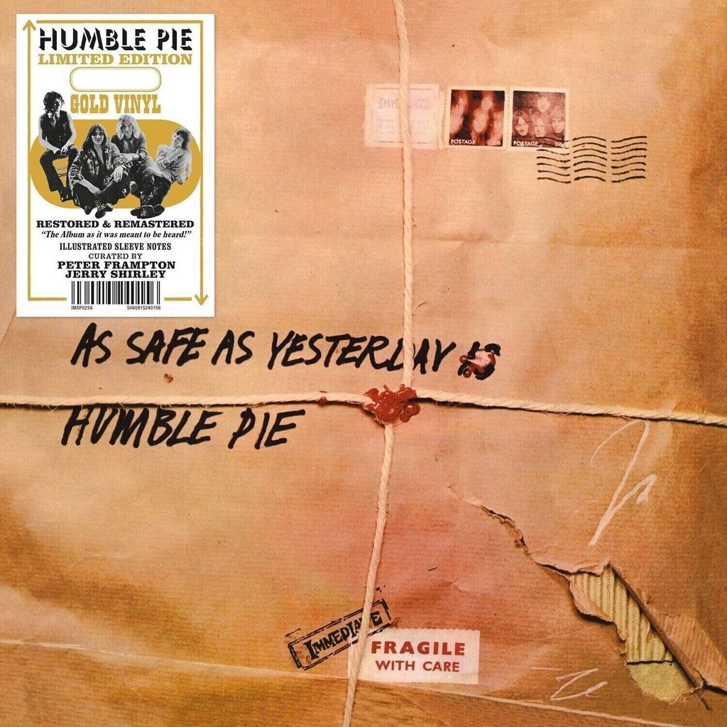 Humble Pie - As Safe As Yesterday Is (Reissue) (Limited Edition) (Gold Coloured) (LP)