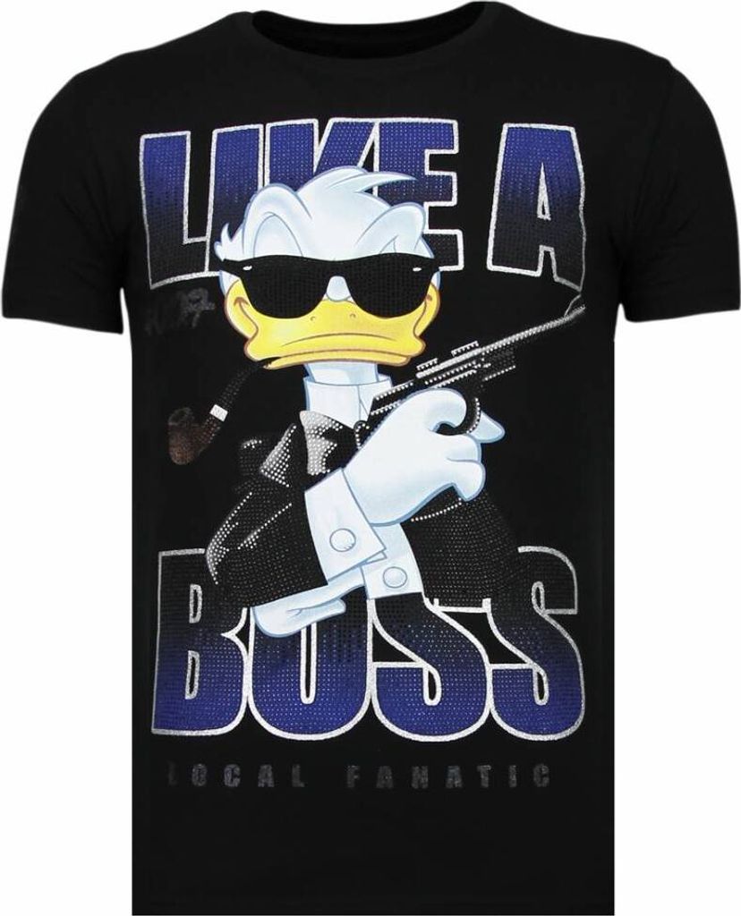 Like A Boss Strass T - S