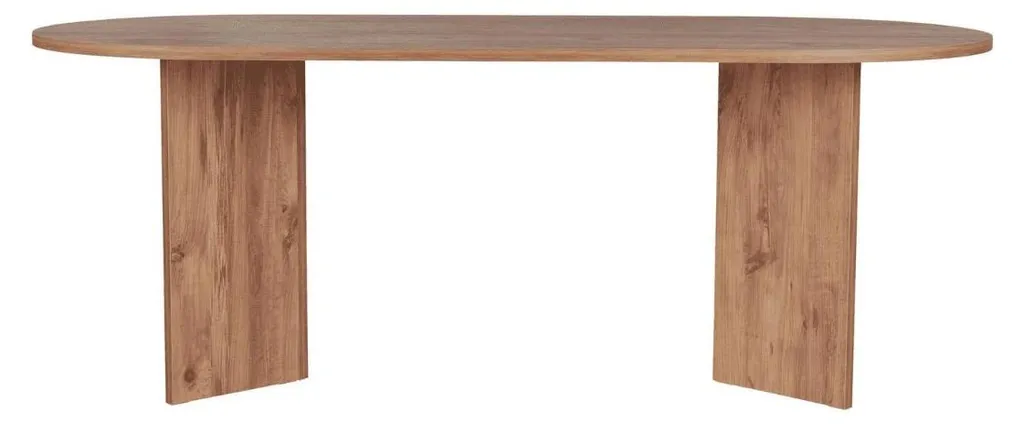 Table de repas ovale 200 cm CHARLIE idéale pour recevoir vos convives