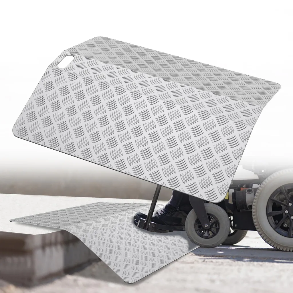 Rampa a Ponte Alluminio 60cm Sessamen-LP: Carico 300kg Professionale