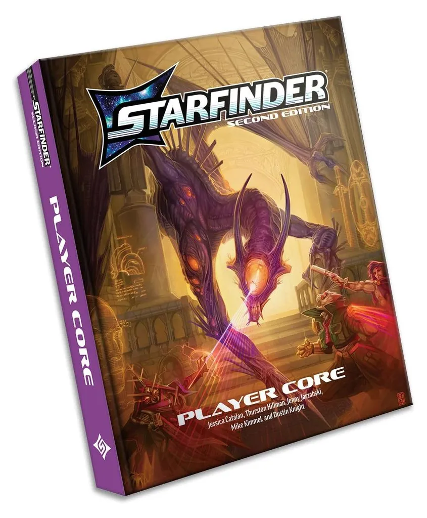 Livre de Base Starfinder Second Edition Player Core Version Anglaise