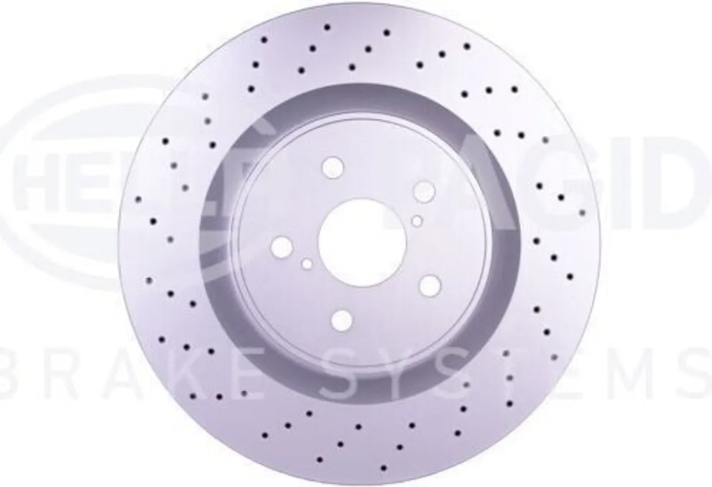 Disque de frein avant ventilé pour IS II (E2) - HELLA 8DD 355 129-851 OE