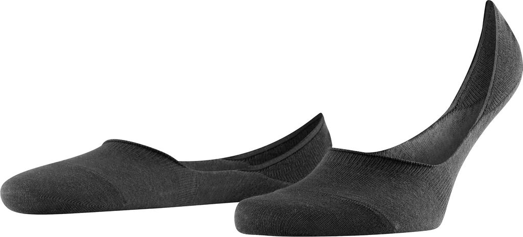 Herren Sockenfüße Schritt mittel geschnitten – Schwarz – 45-46