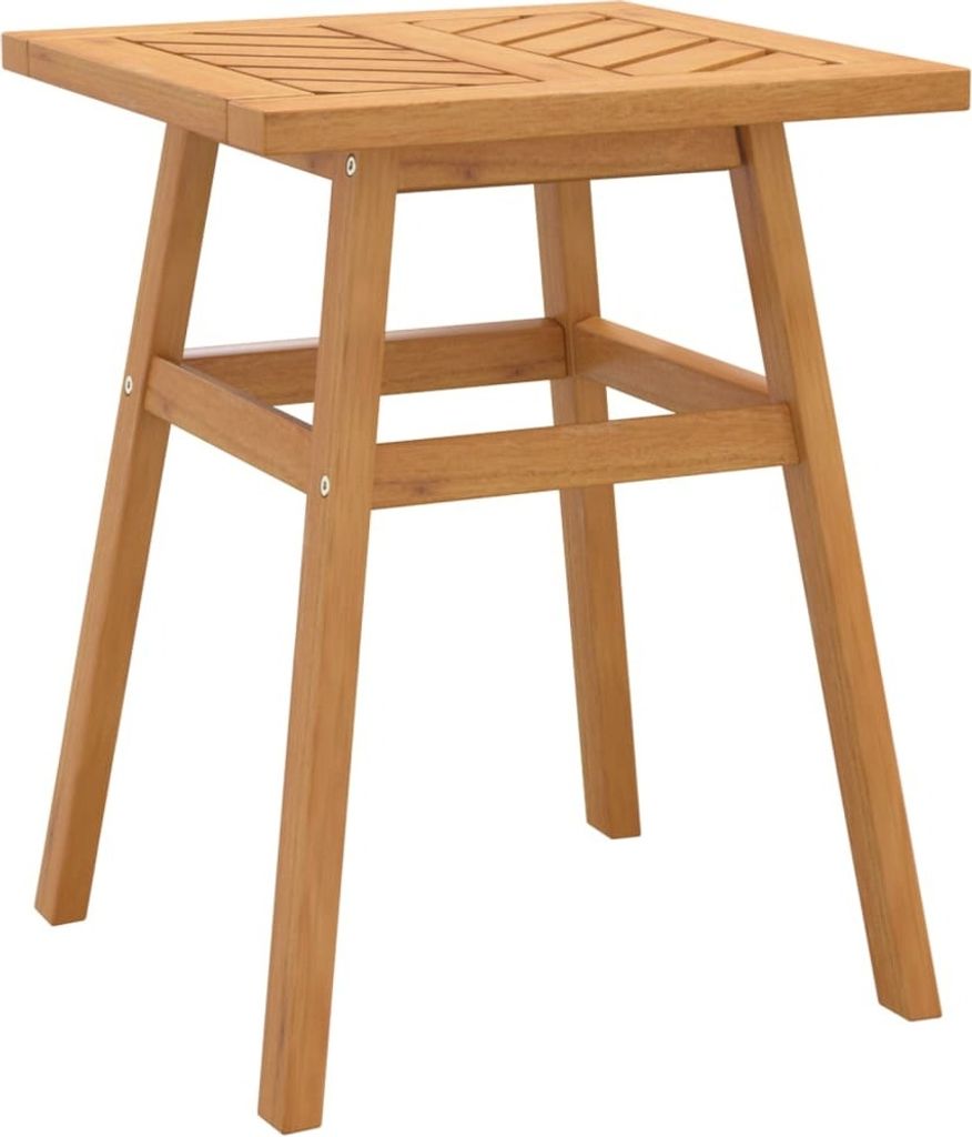 Beistelltisch 45x45x60 cm Massivholz Akazie