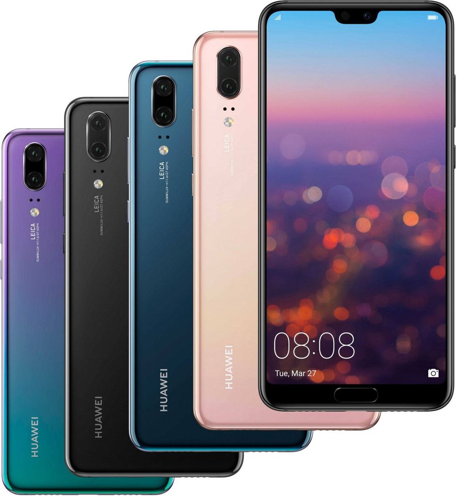 Huawei P20, 14,7 cm (5.8"), 4 GB, 128 GB, 20 MP, Android Produktbild 