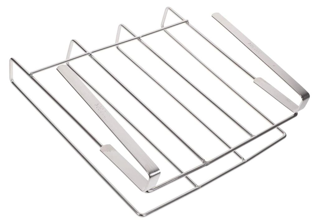 Metall Schneidebrettständer Schrankorganizer Küchenregal mit rutschfester Rückseite und abgerundeten Kanten für Topfdeckel und Pfannen