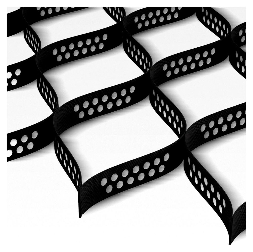 Geogitter | 6,5m x 2,6m x 50mm = 16,9m² | Rasengitter zur Bodenstabilisierung | Kiesgitter aus HDPE | Erosionsschutz & Rasenwaben für Garten & Ei...
