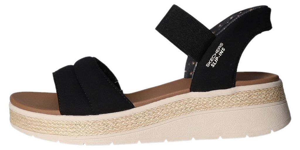 Skechers Slip-Ins: Bobs Sun Ray  Sandalen Plat - Zwart - Produktbild 